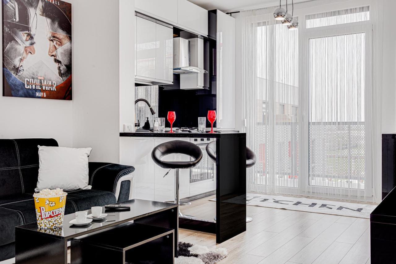 Ari Cinema Apartament With 2M Videoproiector Appartement Arad Buitenkant foto